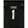 Image 1 : JAMARR CHASE SIGNED FOOTBALL JERSEY - PSA COA