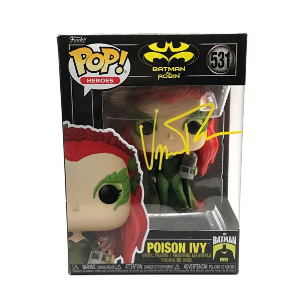 UMA THURMAN SIGNED POISON IVY FUNKO POP - KB COA