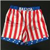 Image 1 : SYLVESTER STALLONE SIGNED ROCKY BOXING TRUNKS KB COA