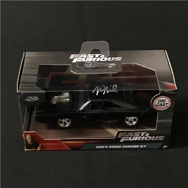 VIN DIESEL SIGNED JADA DIE CAST CAR WITH COA