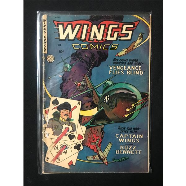 WINGS COMICS #118 - FICTION HOUSE