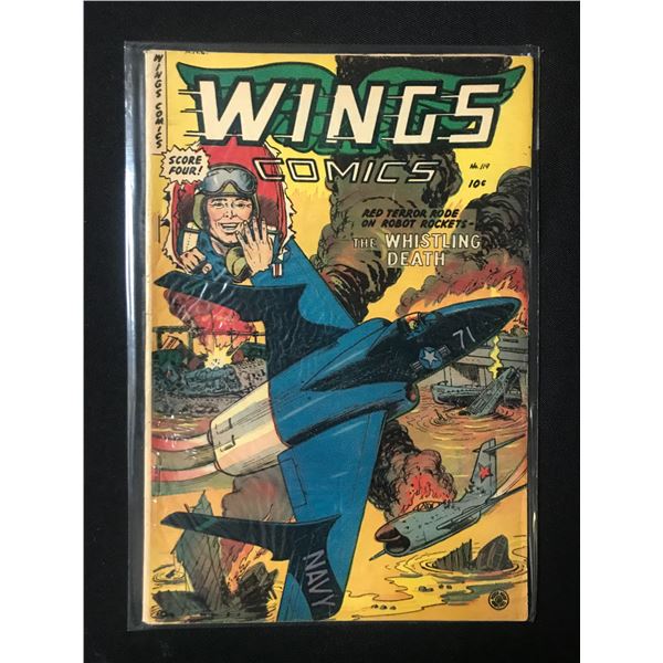 WINGS COMICS #119 - FICTION HOUSE