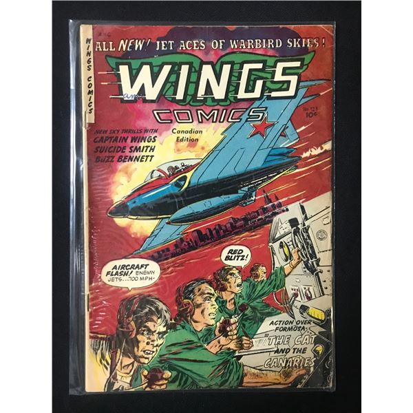 WINGS COMICS #123 - FICTION HOUSE