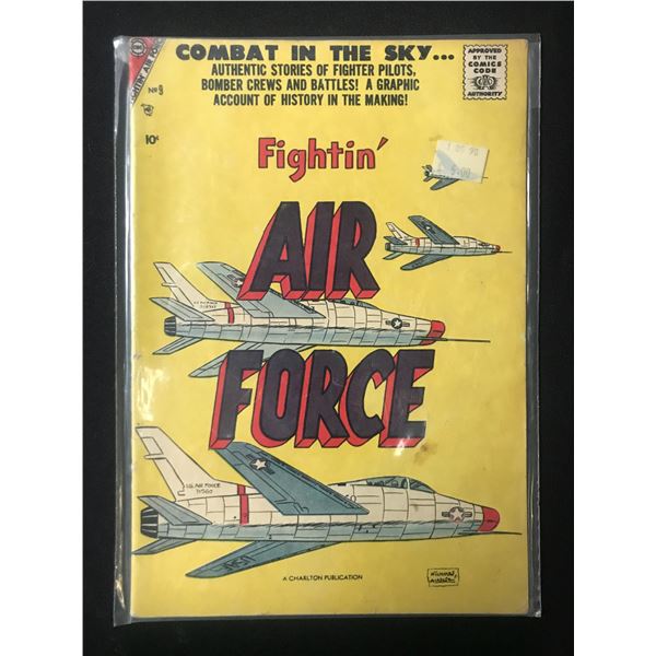 FIGHTIN' AIR FORCE #9 - TOM E. DAVIS COMICS