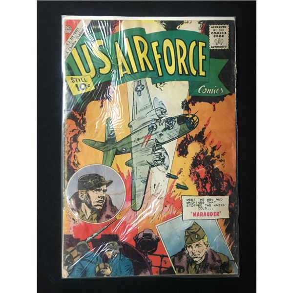 US AIRFORCE COMICS OCTOBER ISSUE - CHARLTON COMICS