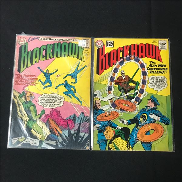 LOT OF 2 BLACKHAWK COMICS - DC COMICS