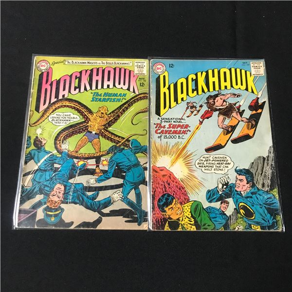 LOT OF 2 BLACKHAWK COMICS #189-190 - DC COMICS
