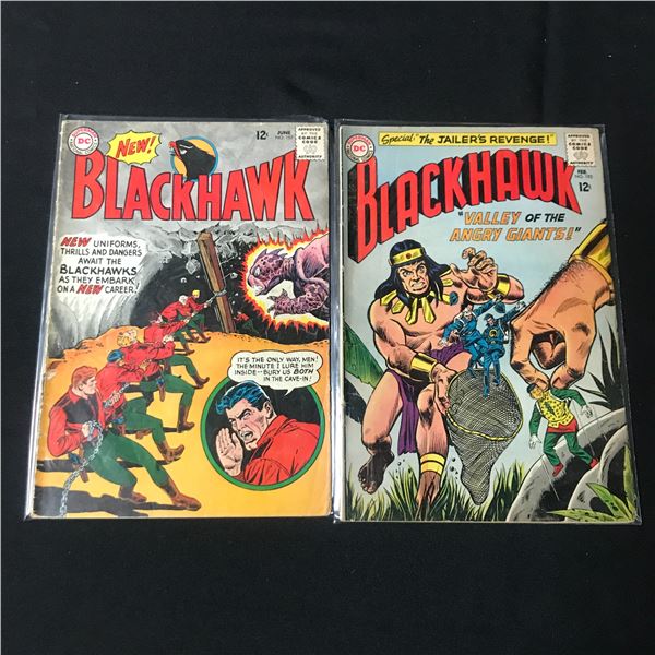 LOT OF 2 BLACKHAWK COMICS - DC COMICS