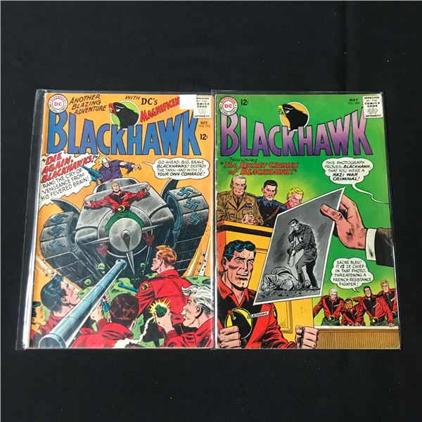 LOT OF 2 BLACKHAWK COMICS - DC COMICS