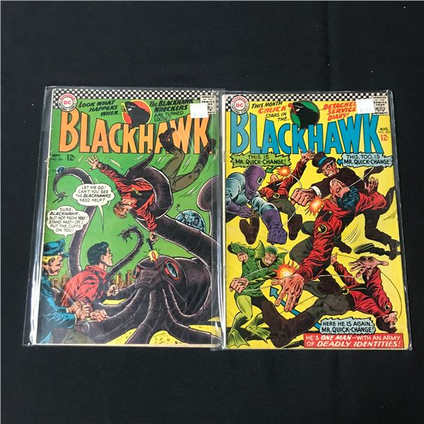 LOT OF 2 BLACKHAWK COMICS #223-224 - DC COMICS