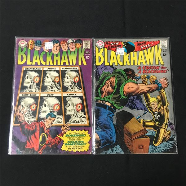 LOT OF 2 BLACKHAWK COMICS - DC COMICS