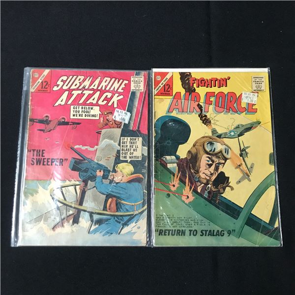 LOT OF 2 MILTARY STYLE COMICS