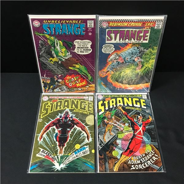 LOT OF 4 STRANGE COMICS - DC COMICS