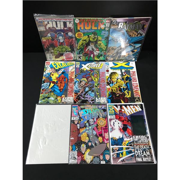 LOT OF 8 MARVEL COMICS