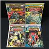 Image 1 : LOT OF 4 SUPERNATURAL THRILLERS PRESENTS THE LIVING MUMMY COMICS BOOKS - MARVEL COMICS