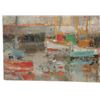 Image 13 : Louis Rosan - French Harbor Oil Painting