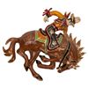 Image 1 : Bob Mackie Cowboy Bucking Bronco Enamel Brooch