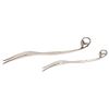 Image 1 : Georg Jensen Denmark Sterling Ornamental #21 Forks