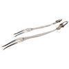 Image 2 : Georg Jensen Denmark Sterling Ornamental #21 Forks
