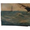Image 2 : 19th c. Clipper Ship Oil on Canvas Painting