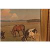 Image 3 : Knud Erik Edsberg - Pastoral Scene Oil on Canvas