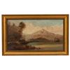 Image 1 : Antique Landscape Oil on Canvas Painting