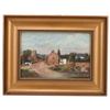 Image 1 : J. Brown 19th c. Oil on Board Rural Painting