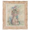 Image 1 : Louis Dazza French Impressionist Pin-Up Portrait