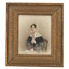 Image 1 : Edward Heaton - Victorian Watercolor Portrait