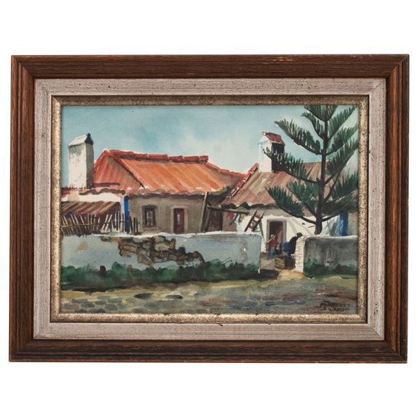 Margaret Ward 20th c. Watercolor Painting