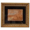 Image 1 : 19th c. Carved Cork English Castle Framed Art
