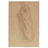 Image 2 : Edith Emerson - Praying Figure Charcoal Drawing