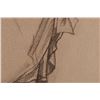 Image 4 : Edith Emerson - Praying Figure Charcoal Drawing