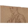 Image 7 : Edith Emerson - Praying Figure Charcoal Drawing