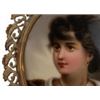 Image 4 : 20th c. Miniature Hand Painted Framed Portraits