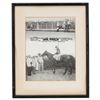 Image 1 : 1957 Horse Racing Winners Circle Photo