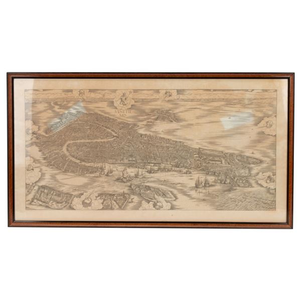 Jacopo de' Barbari Map - View of Venice Print