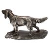 Image 3 : Irish Setter Pointer Dog Sculpture Metal Figurine