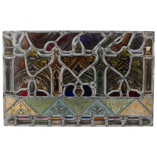 Leaded and Stained Glass Window