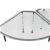 Image 2 : Valerie Maynard - Three Section Iron & Glass Table