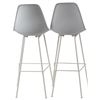 Image 3 : Set of Four Eames Plastic Bar Stools