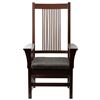 Image 1 : 20th c. Stickley Mission Spindle Armchair