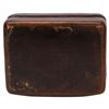 Image 2 : Vintage Handmade Leather Suede Jewelry Trinket Box