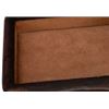 Image 7 : Vintage Handmade Leather Suede Jewelry Trinket Box