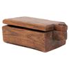 Image 5 : Arts & Crafts Hand-Carved Wood Folk Art Box