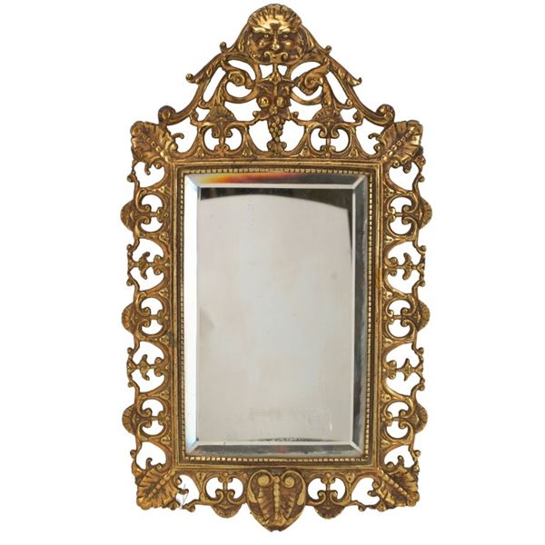 Victorian Bacchus Beveled Wall Mirror