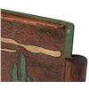 Image 4 : 1940s Hand-Carved Mexican Folk Art Wood Tray
