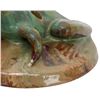 Image 6 : 1910s Fulper Glazed Ceramic Flower Vase Frog
