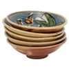 Image 6 : Set of Five Mexican Talavera Pottery Shallow Bowls