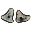 Image 2 : Roche Studio Pottery Mid-Century Candlesticks